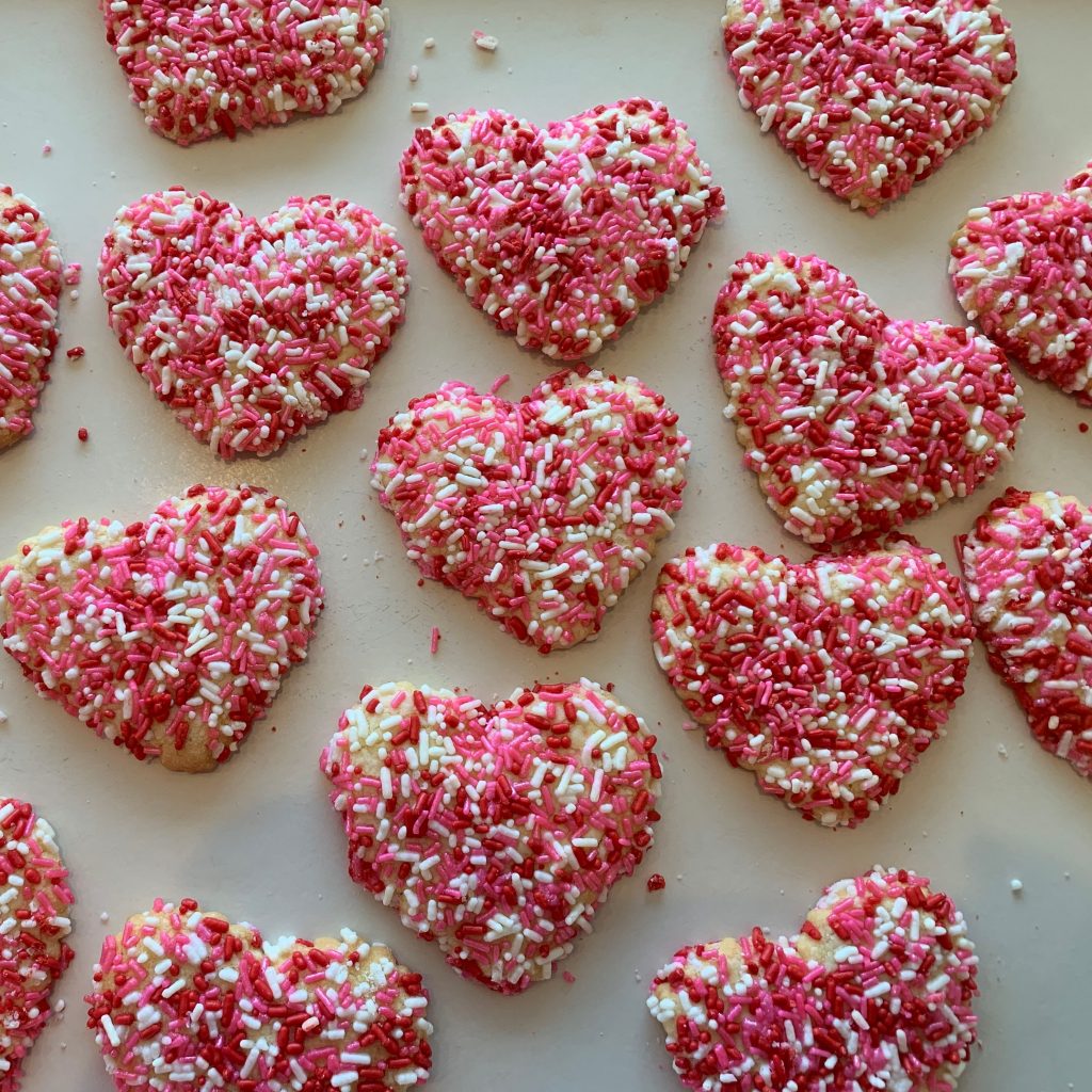 Sprinkle Heart Cookie