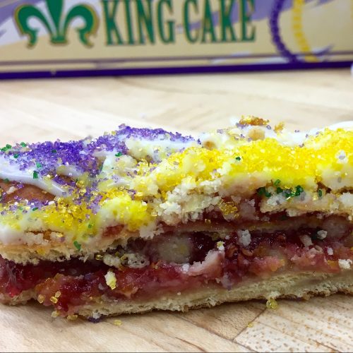 King's Cake Raspberry - Mardi Gras