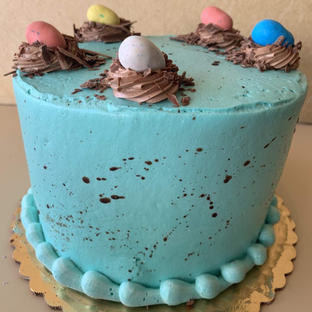 Robins Egg Cake - Easter