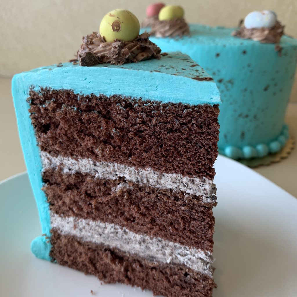 Robins Egg Cake - Easter