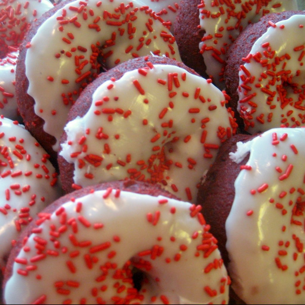 Red Velvet Donuts