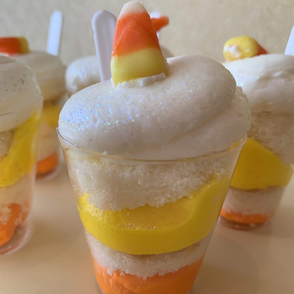 Candy Corn Cake Shot