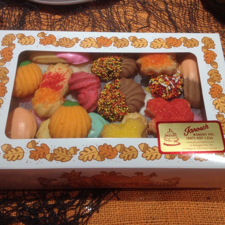 Fall 1# Butter Cookie Box