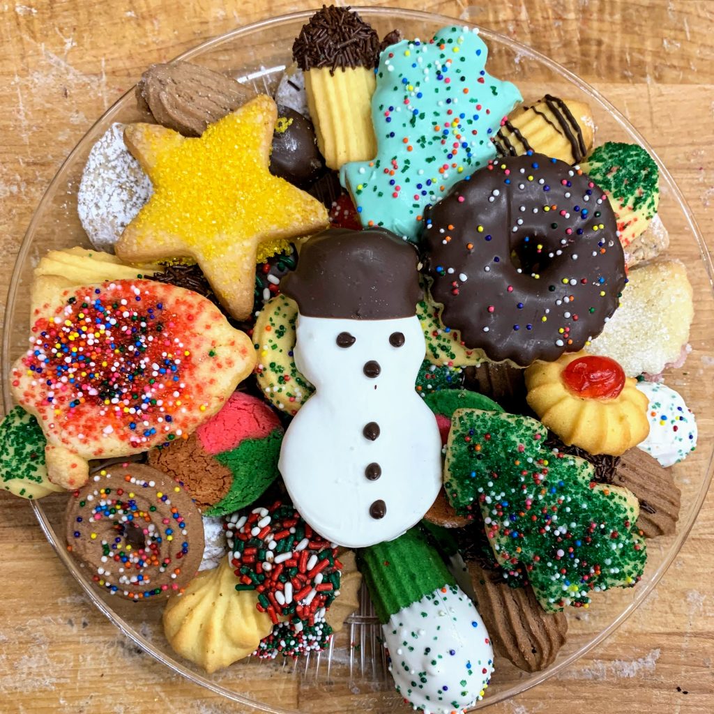 1# Christmas Butter Cookie Tray