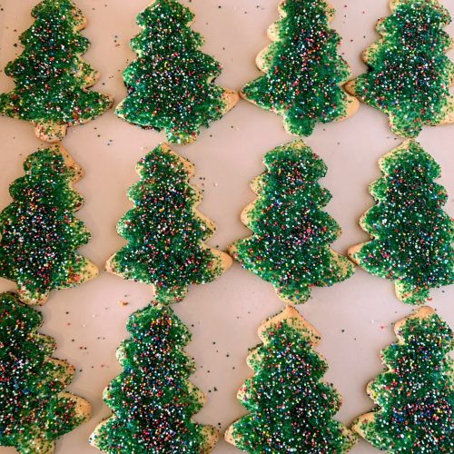 Christmas Tree Cookies