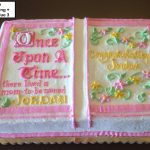 custom bridal shower decorated cake fairytale