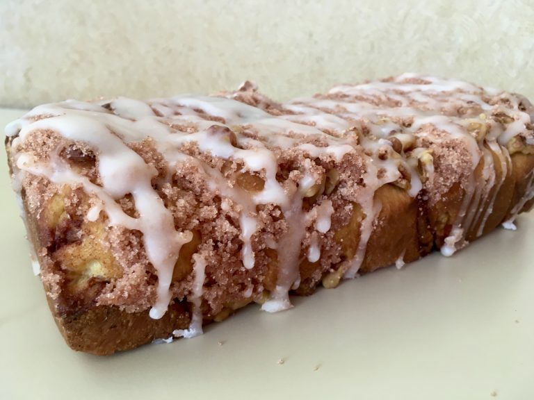 Cinnamon Nut Loaf Coffeecake