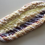 Custard Raspberry Strip