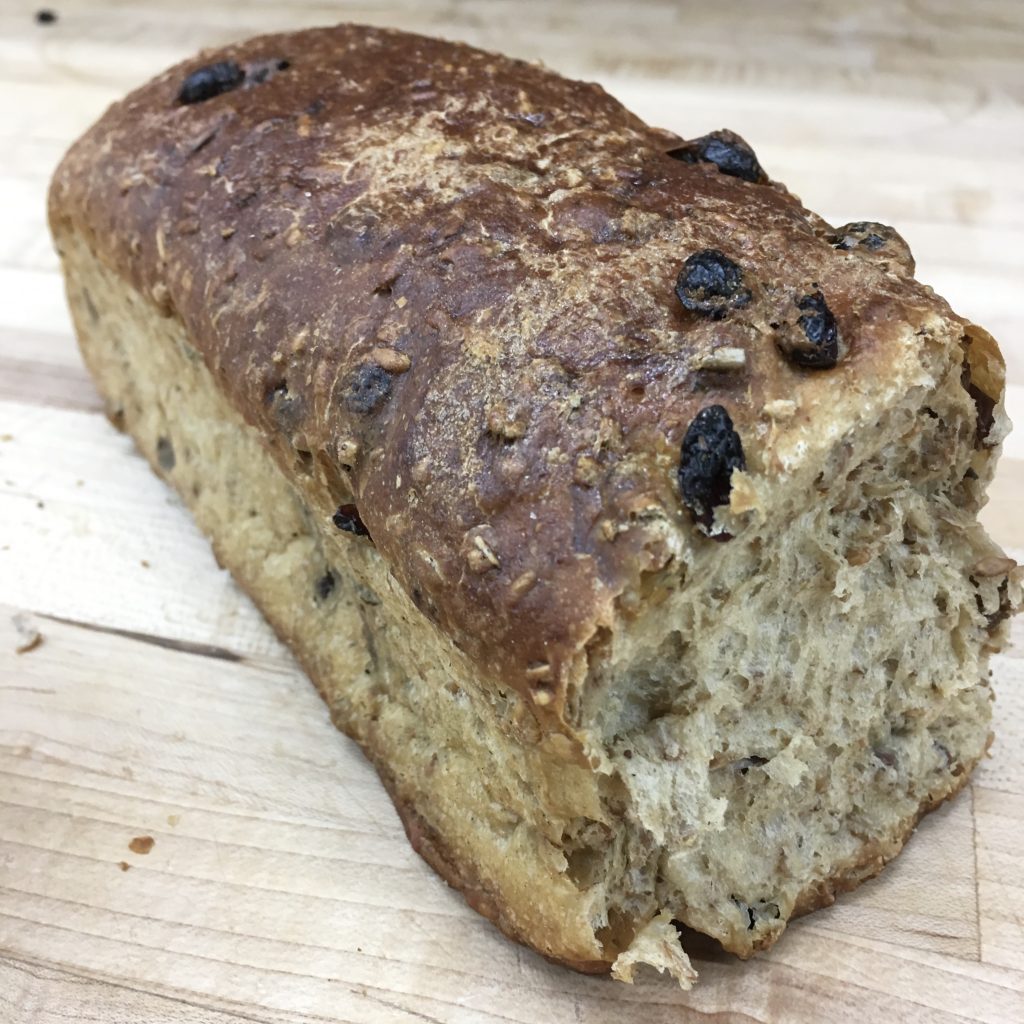 Pumpernickel Raisin Bread