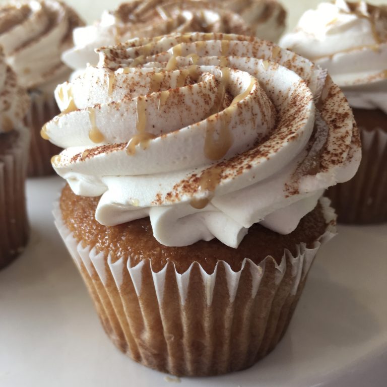 Caramel Apple Cupcake