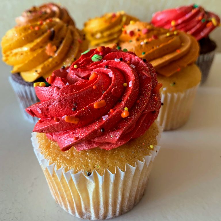 Autumn Fall Cupcake 6 Pack