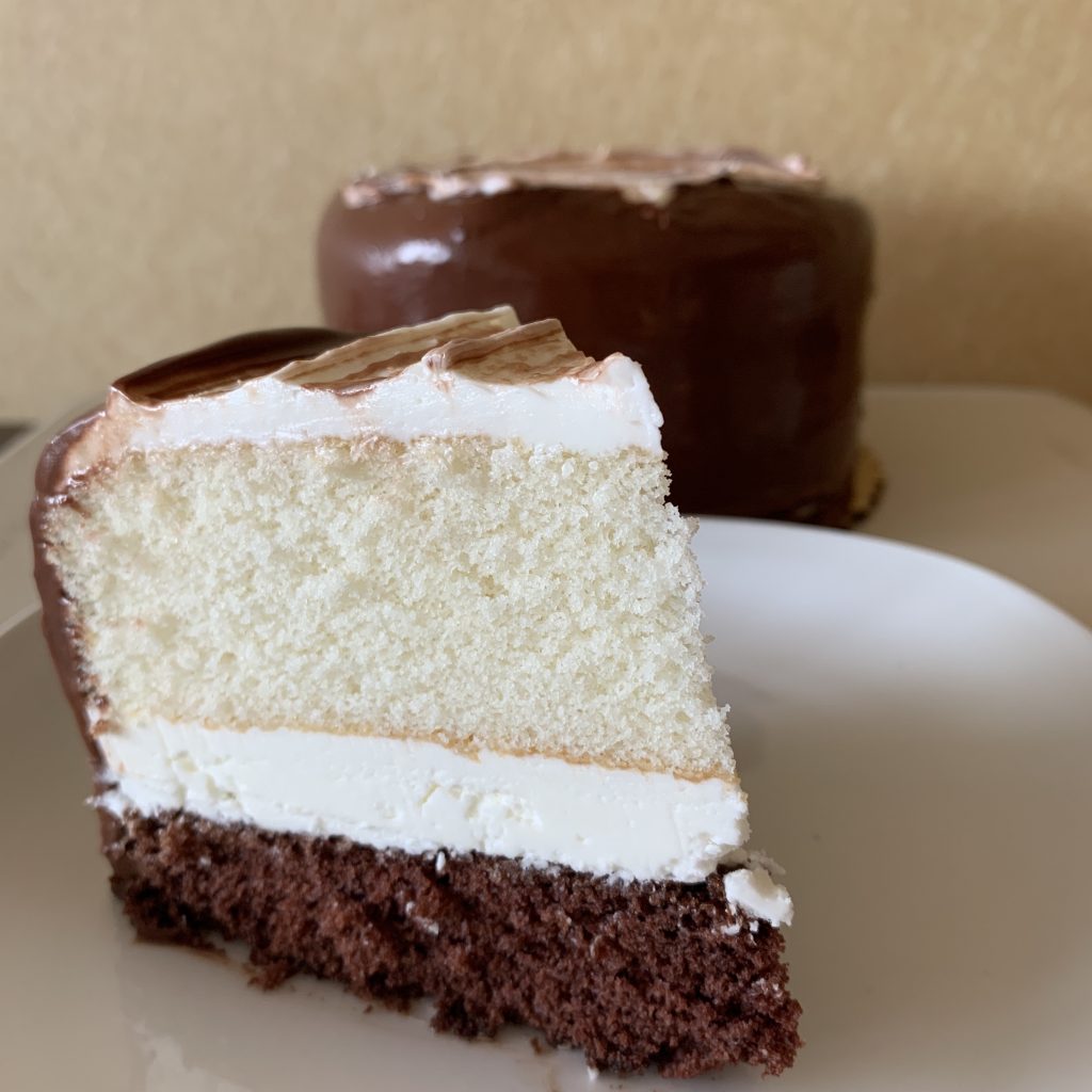 Half & Half Layer Cake