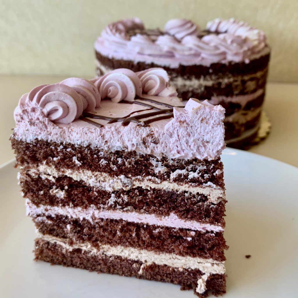 Chocolate Raspberry Torte