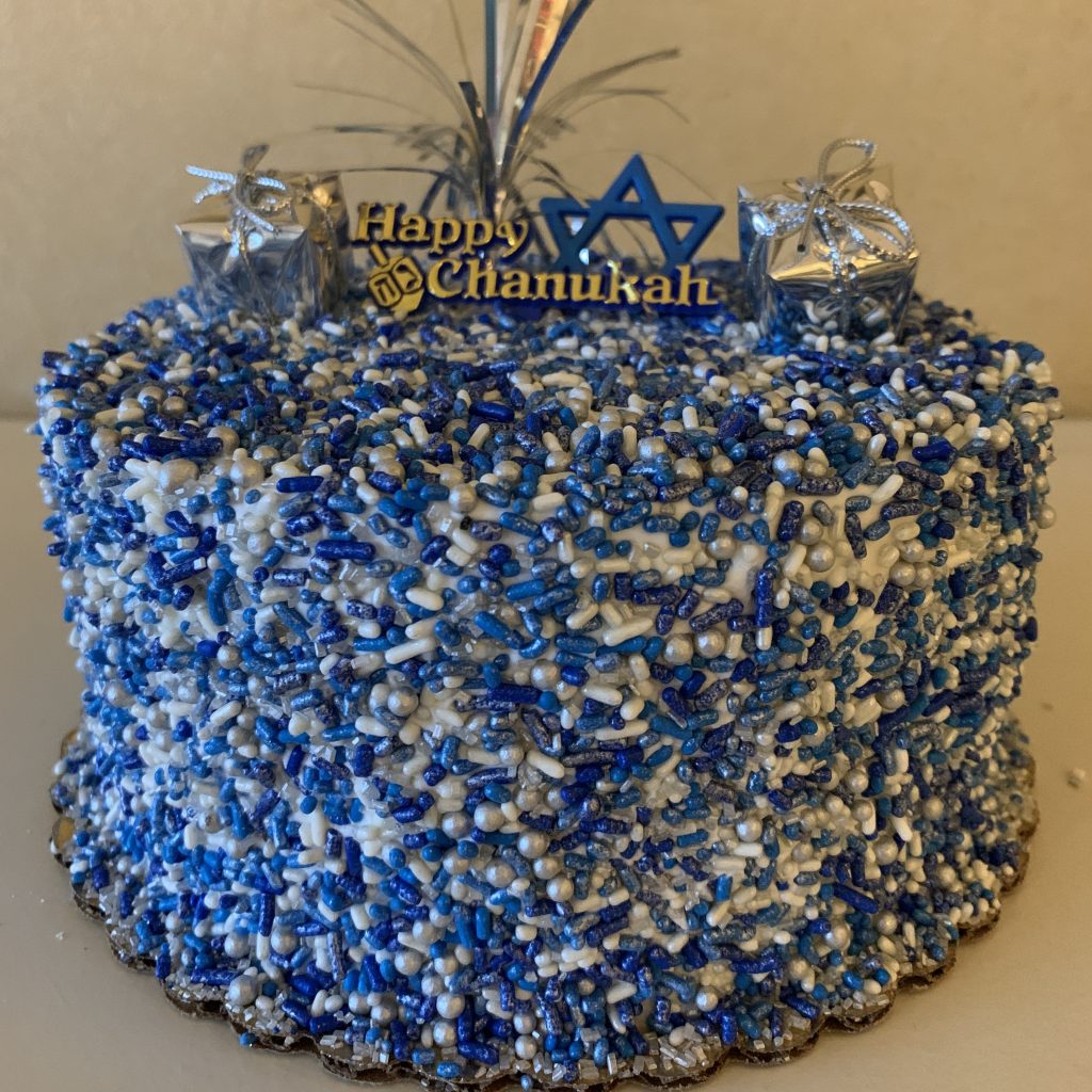 Sprinkle Cake - Hanukkah