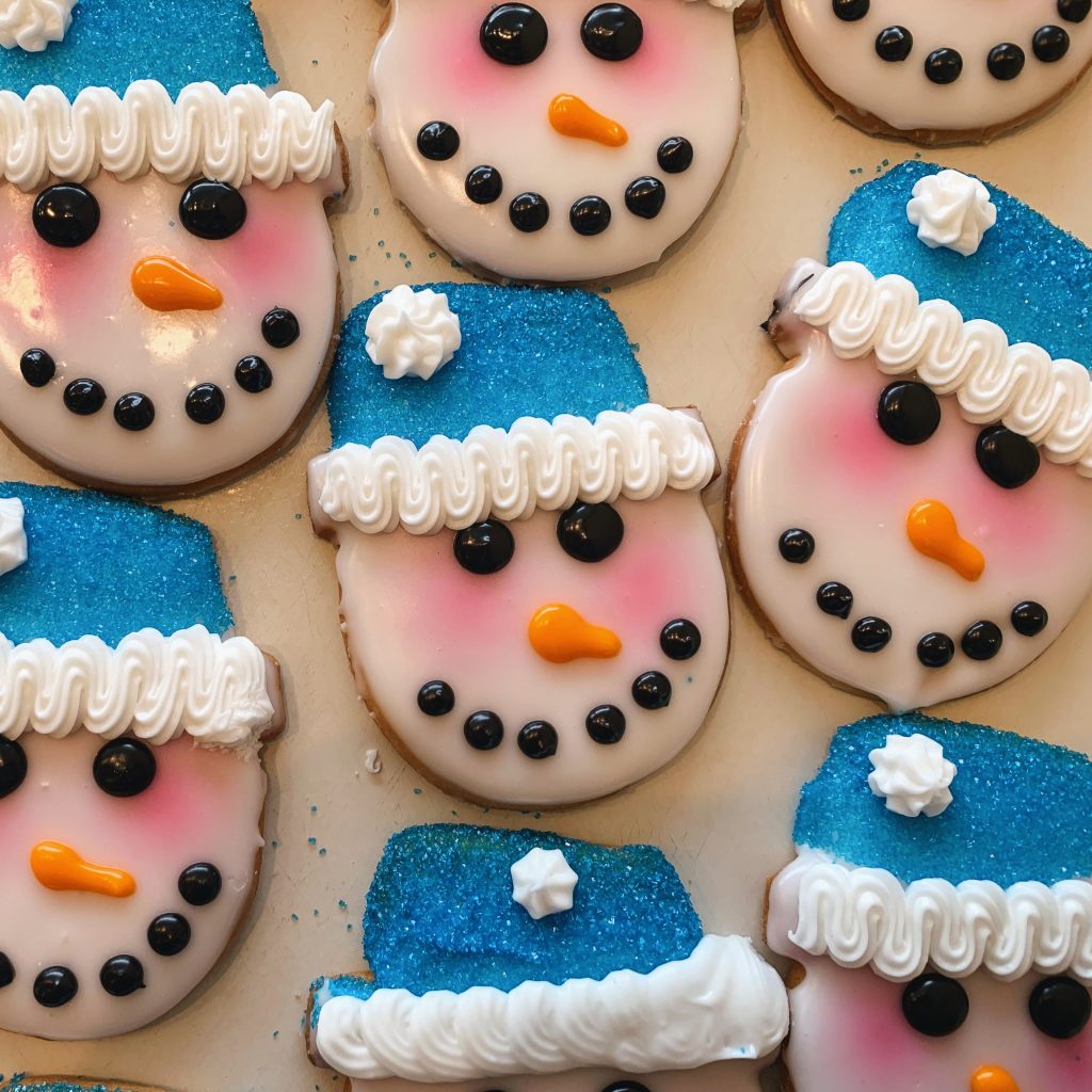 Jumbo Snowman Cookie Bags