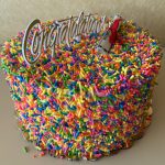 Graduation Sprinkle Cake 2021