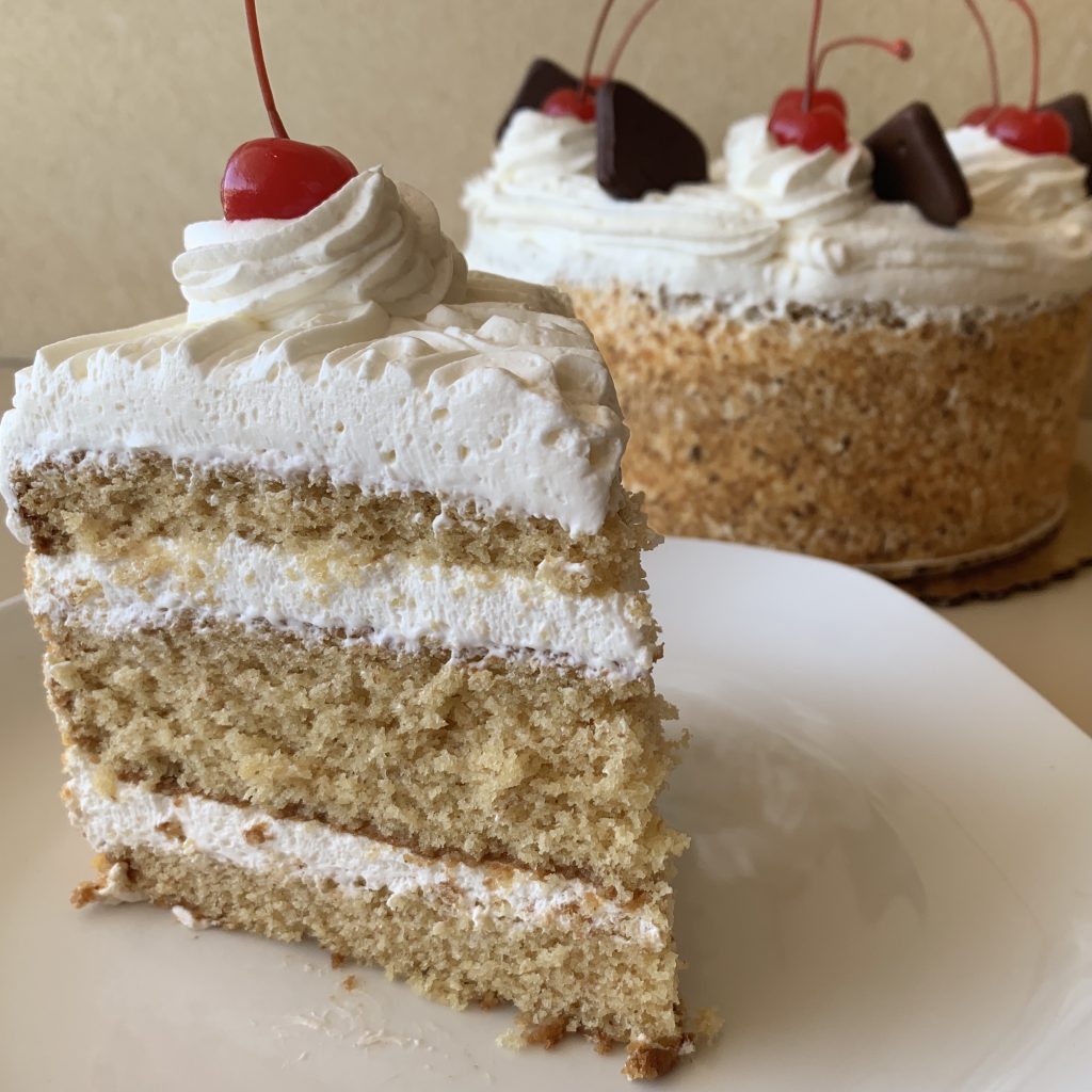 Graham Cracker Whipped Cream Torte